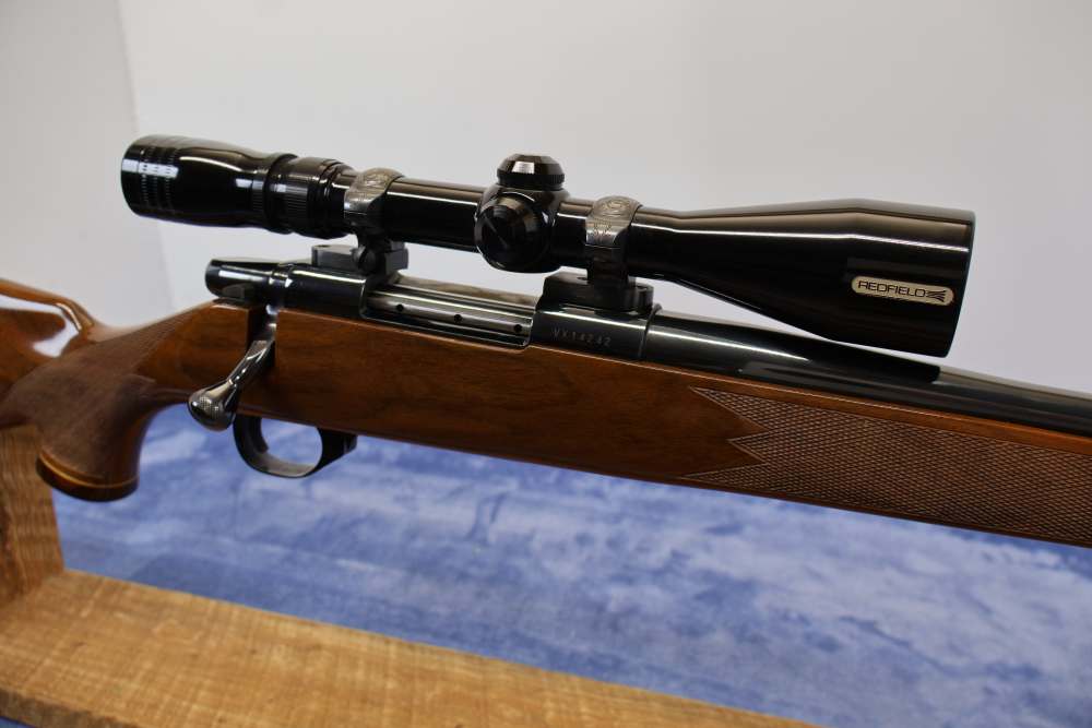 SPECTACULAR LEFT HANDED WEATHERBY MARK V DELUXE 7MM WBY MAG REDFIELD 1992-4-img-1
