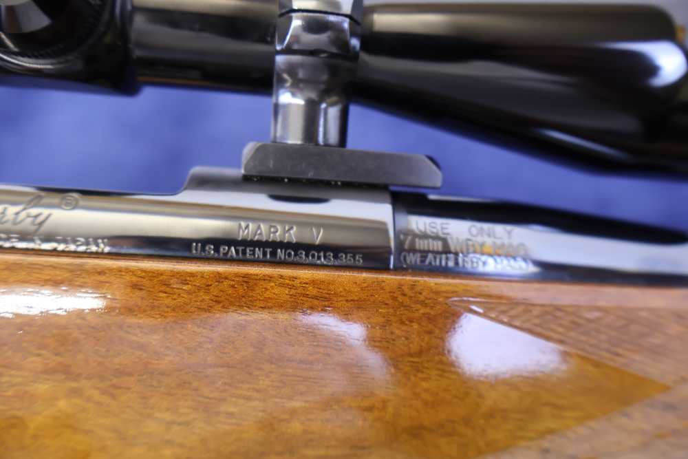 SPECTACULAR LEFT HANDED WEATHERBY MARK V DELUXE 7MM WBY MAG REDFIELD 1992-4-img-43