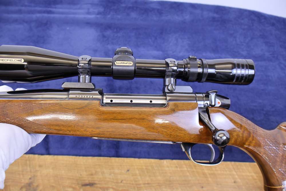 SPECTACULAR LEFT HANDED WEATHERBY MARK V DELUXE 7MM WBY MAG REDFIELD 1992-4-img-24