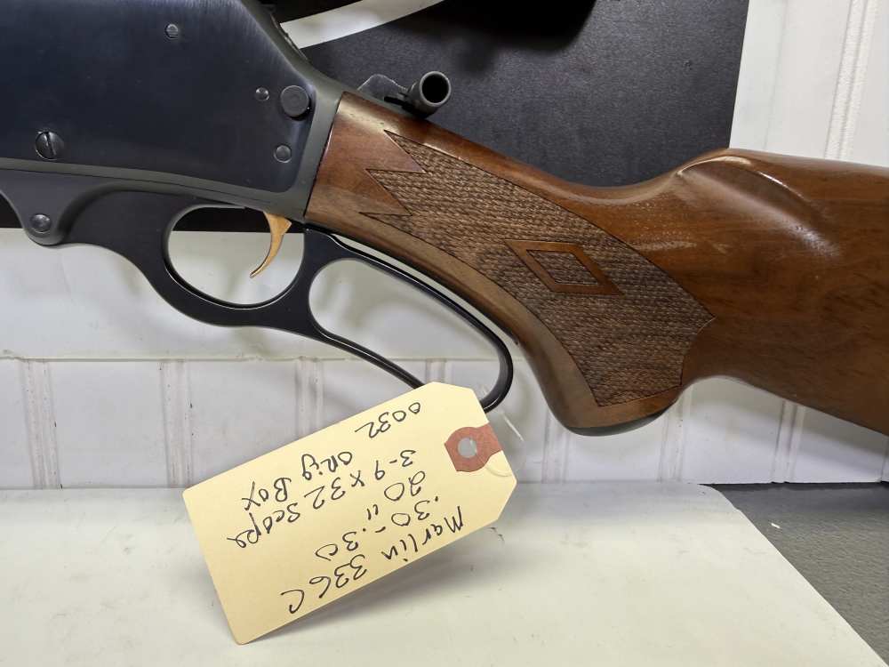 Rare Preowned Marlin 336C 336 Lever Action 20” .30-.30 made in NY with Box-img-4
