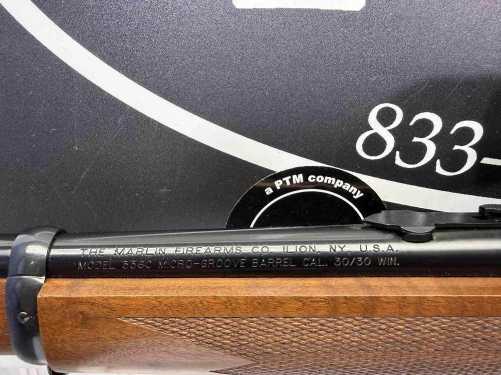 Rare Preowned Marlin 336C 336 Lever Action 20” .30-.30 made in NY with Box-img-11