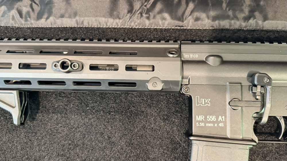 HK MR556 A4 5.56 - Geissele Trigger - $700+ Upgrades - 2 Mags-img-5