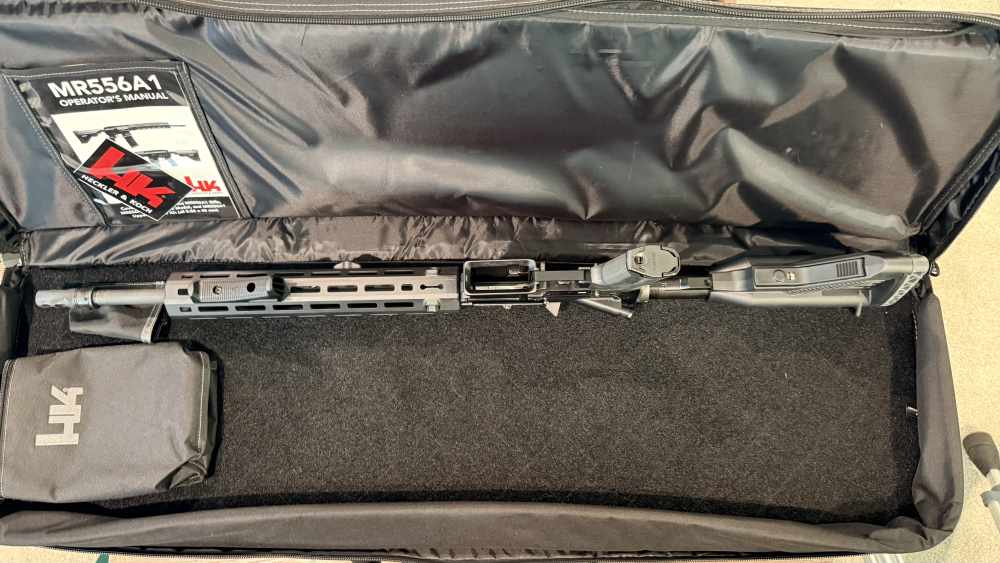 HK MR556 A4 5.56 - Geissele Trigger - $700+ Upgrades - 2 Mags-img-9