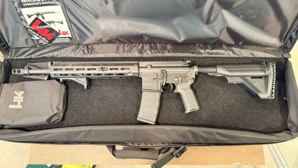 HK MR556 A4 5.56 - Geissele Trigger - $700+ Upgrades - 2 Mags-img-2