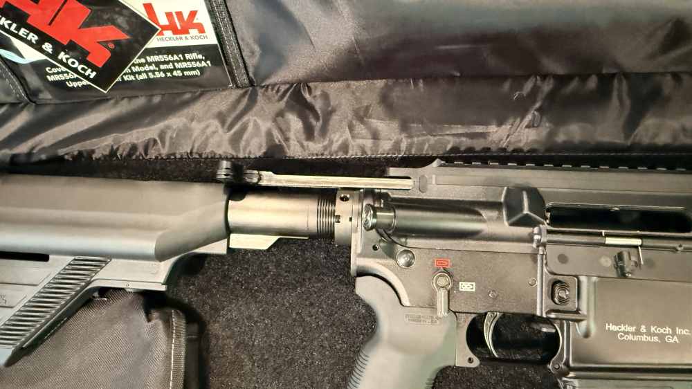 HK MR556 A4 5.56 - Geissele Trigger - $700+ Upgrades - 2 Mags-img-25