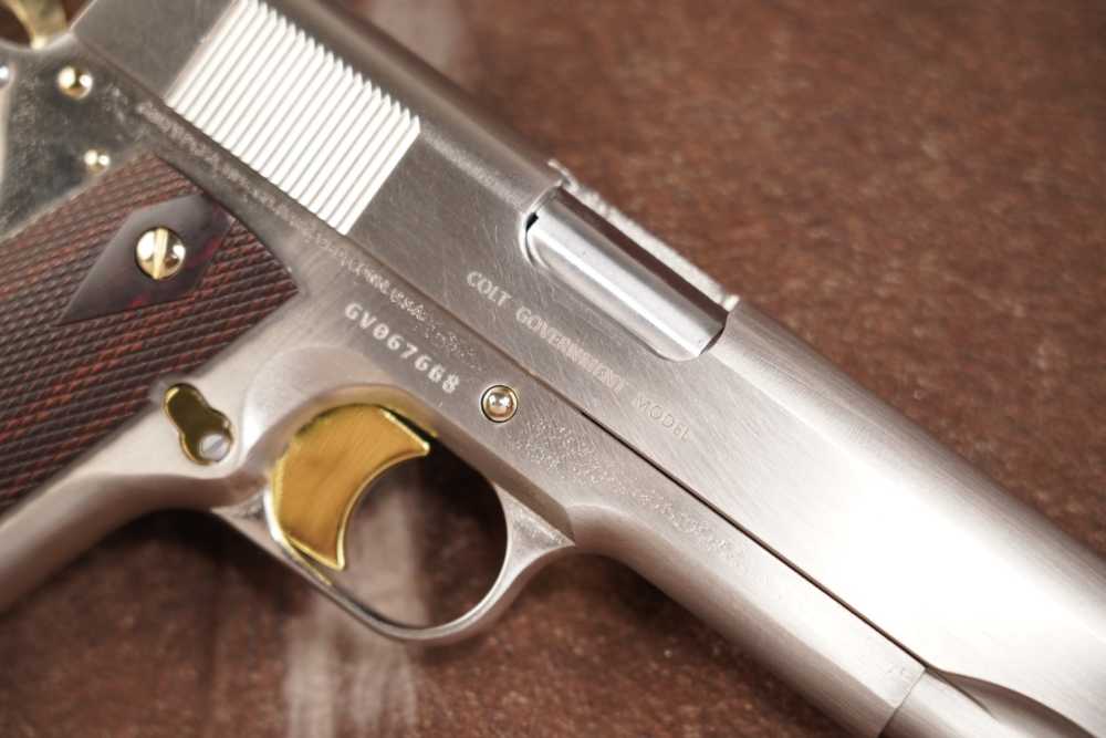 Colt 70 Government .38 Super Nickel 5” National Match Barrel CA PPT Rare-img-9