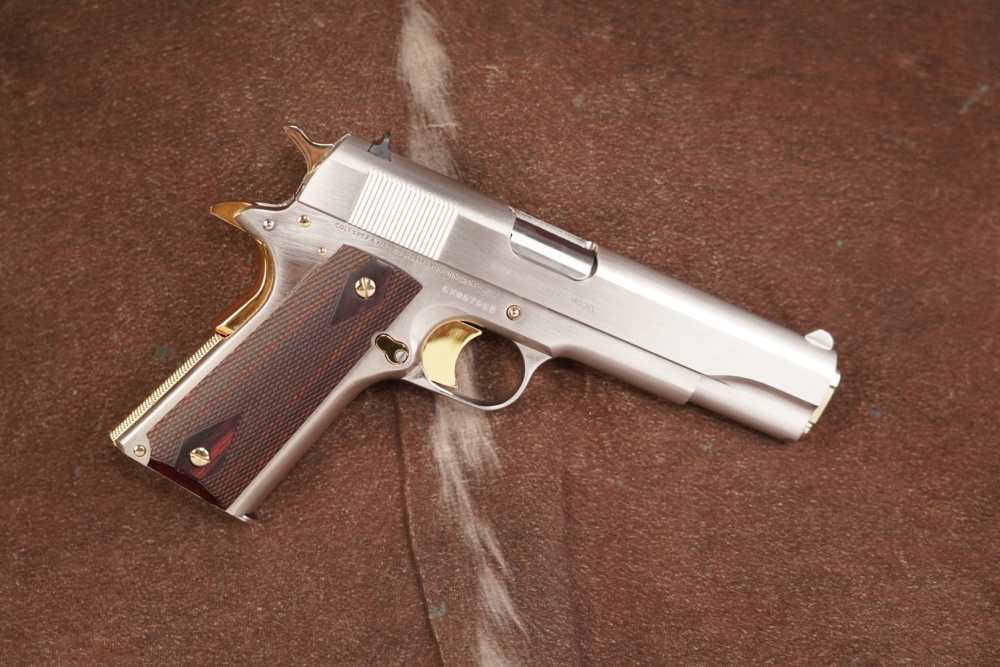 Colt 70 Government .38 Super Nickel 5” National Match Barrel CA PPT Rare-img-5