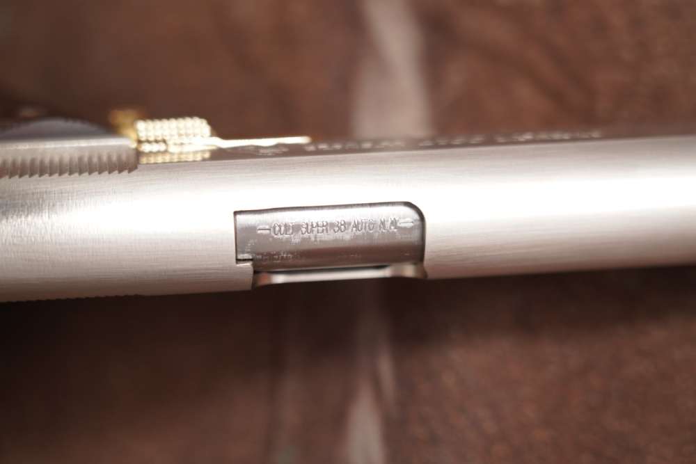 Colt 70 Government .38 Super Nickel 5” National Match Barrel CA PPT Rare-img-12