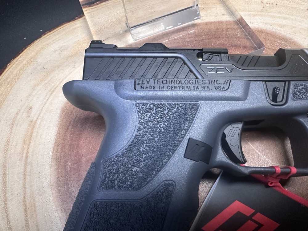 NEW! Zev Technologies OZ9C-X-CPT-COM-G Gray 9mm Takes Glock Mags LAYAWAY-img-7