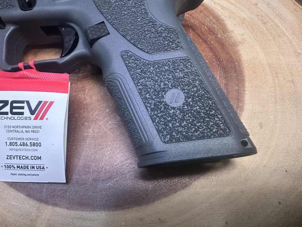 NEW! Zev Technologies OZ9C-X-CPT-COM-G Gray 9mm Takes Glock Mags LAYAWAY-img-10