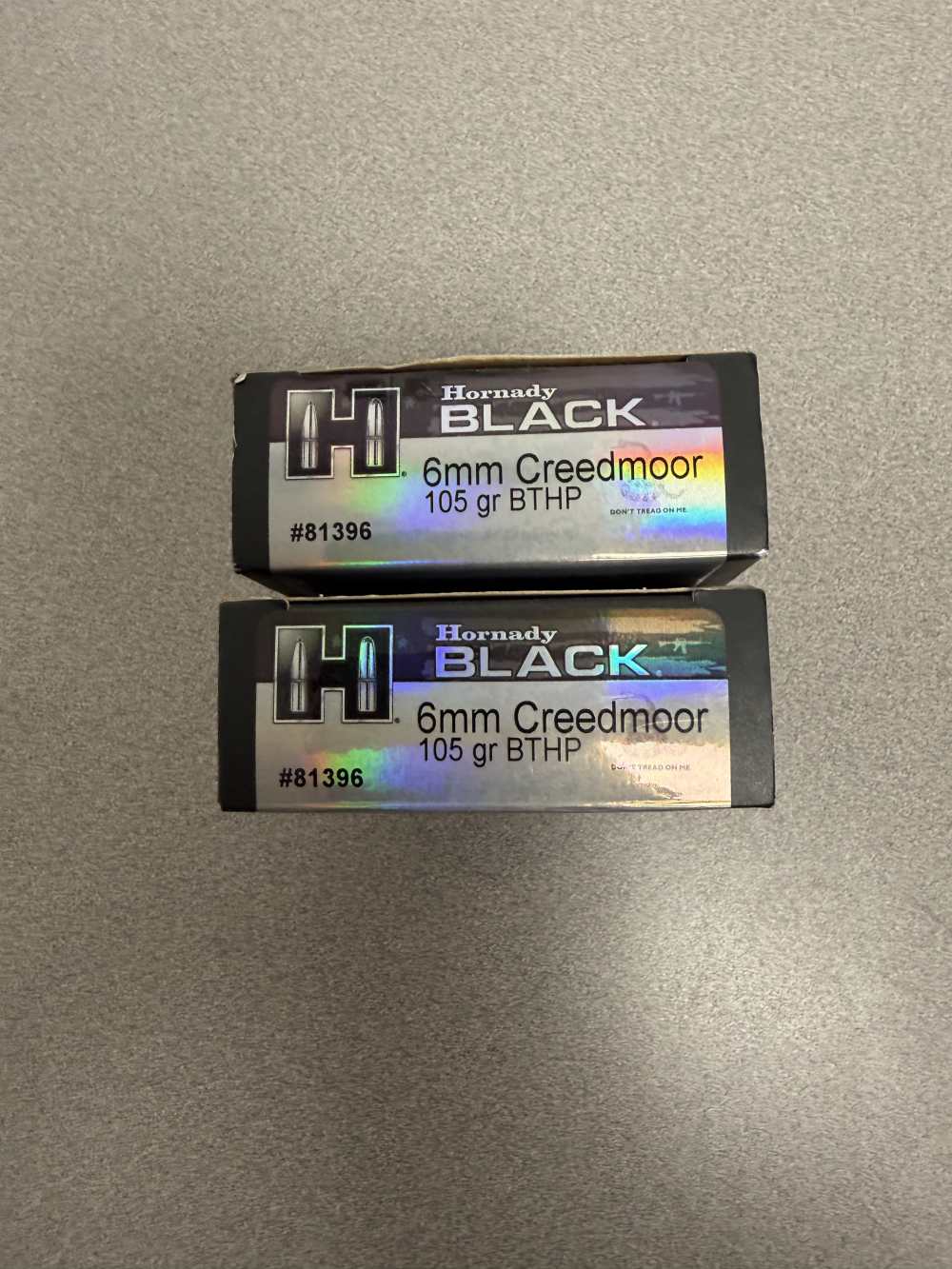 40 Rounds of Hornady Black, 6MM Creedmoor, BTHP, 105 GR, 2960 fps-img-2