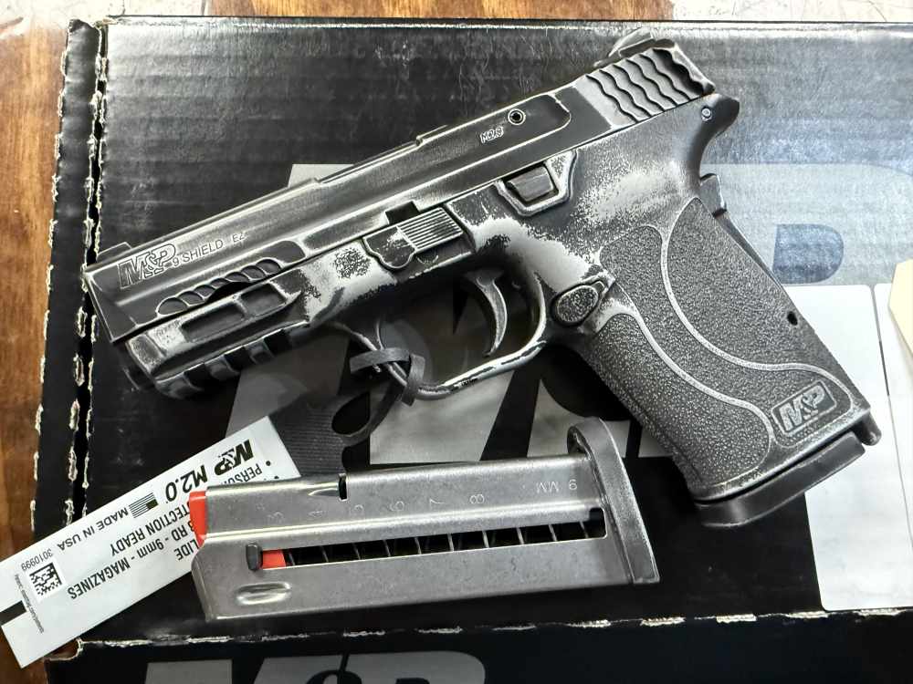 New Custom Cerakote Smith & Wesson M&P EZ 9 9mm -img-0