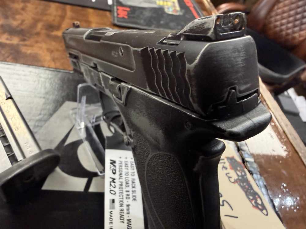 New Custom Cerakote Smith & Wesson M&P EZ 9 9mm -img-15