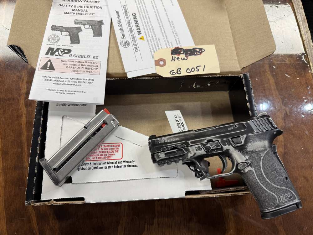 New Custom Cerakote Smith & Wesson M&P EZ 9 9mm -img-1
