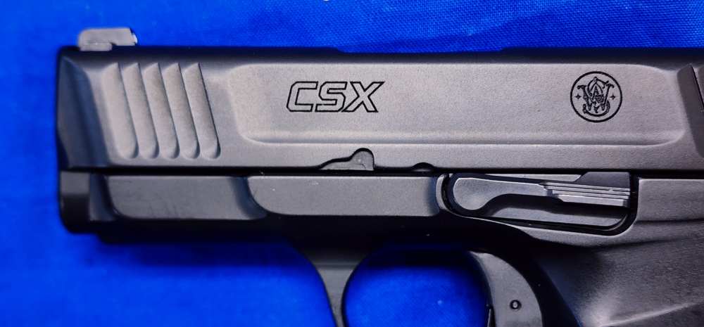 SMITH & WESSON CSX 9MM 3", 2 MAGS, 2 BACKSTRAPS, ORIG BOX, EXC COND-img-5