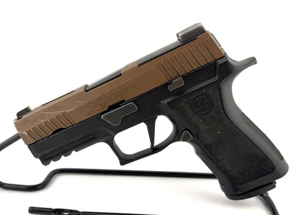 Sig Sauer P320 X-Carry 9mm 17 Round  Semi-Automatic Coyote Slide-img-0