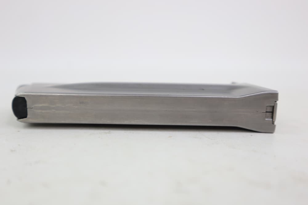 Rare Very Nice Wildey .45 Win Mag Magazine Stainless W/ Black Follower -img-5