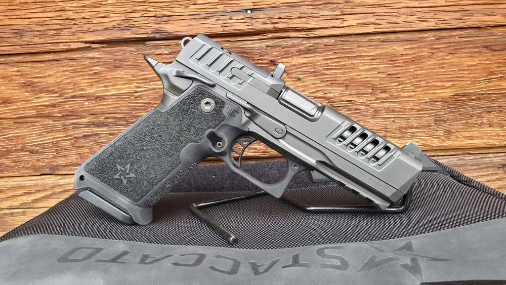 NIB Staccato HD P4 Premium 4" 9mm X Serrations 4 Mags 18rd, FREE SHIPPING!-img-0