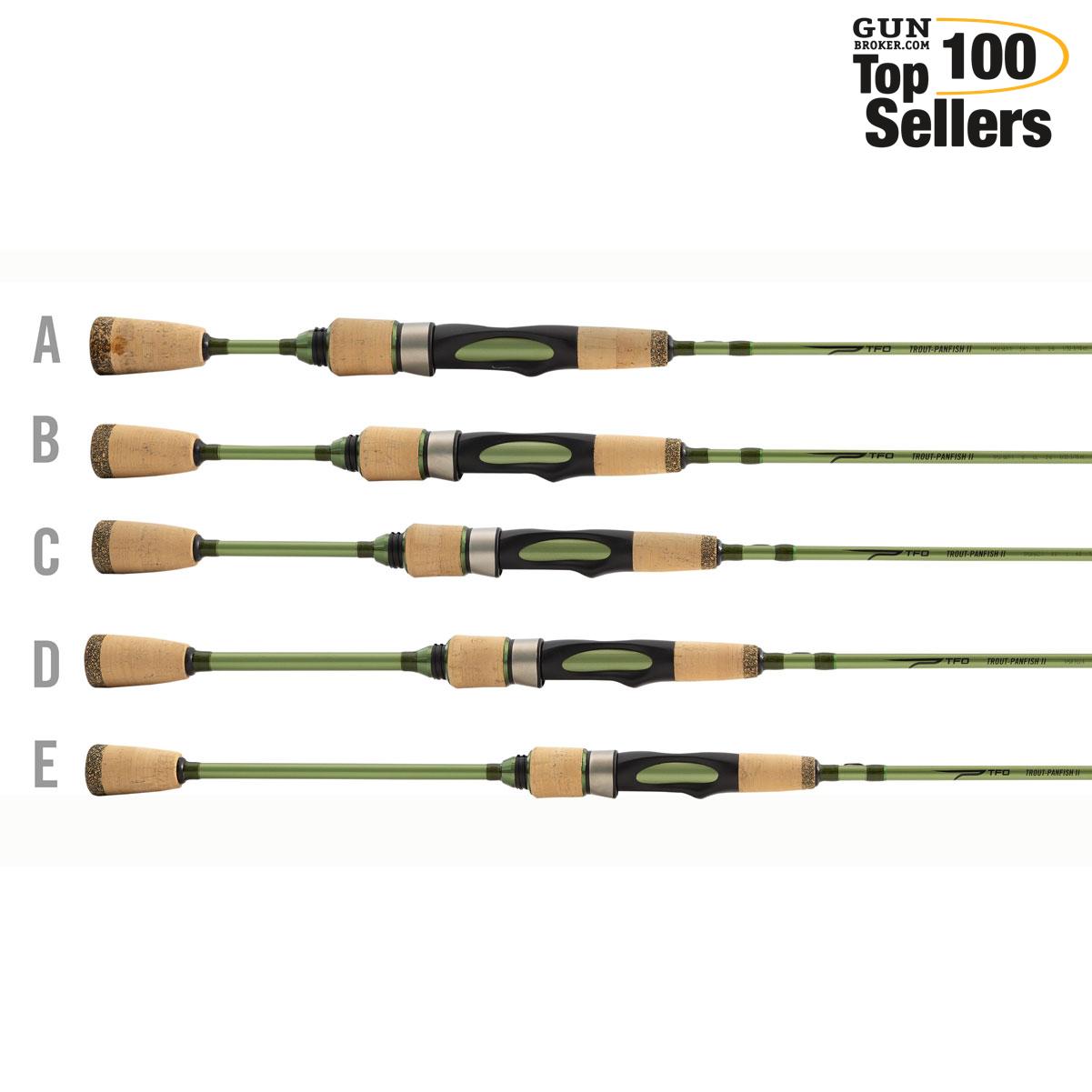 TFO Trout Panfish II 6ft UL 2pc Spinning Rod (TPS2 601-2)-img-0