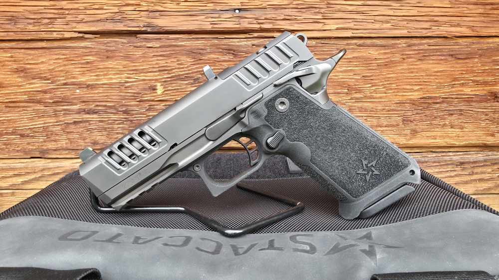 NIB Staccato HD P4 Premium 4" 9mm X Serrations 4 Mags 18rd, FREE SHIPPING!-img-1