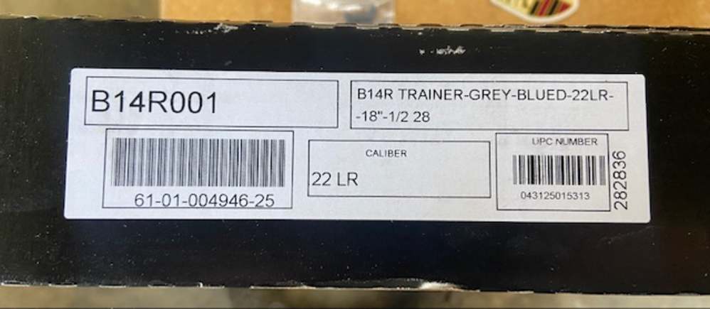 Bergara B-14 Trainer with Optic Rail, 22LR, NIB-img-2