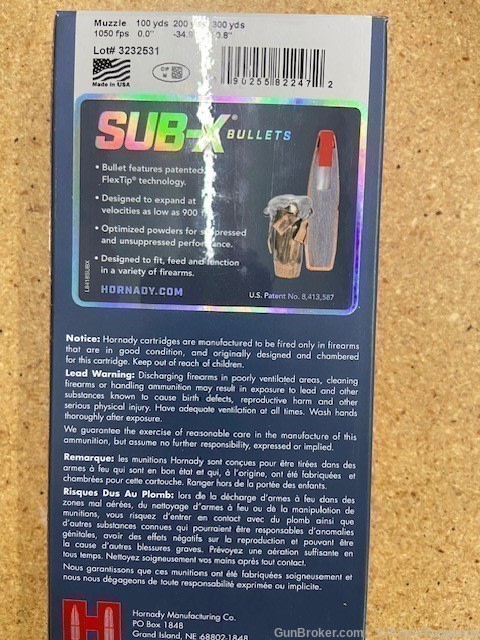 Hornady .450 Bushmaster, SUBSONIC!-img-2