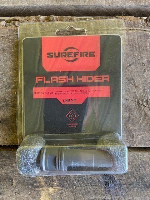 Surefire .338 QD Flashider with Adapter for Q Fix-img-0