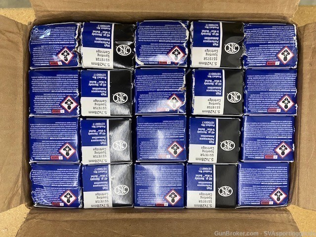 FN 5.7X28, 2000 Round case!-img-2