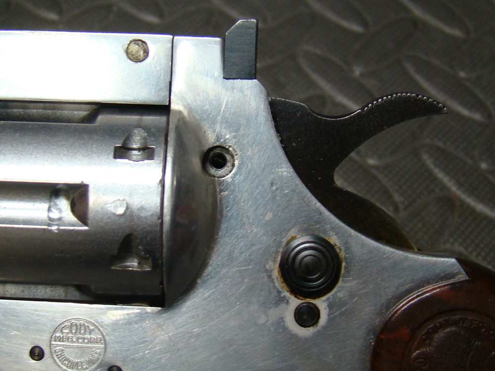 Rare Cody  Thunderbird 22 revolver for parts or repair -img-13