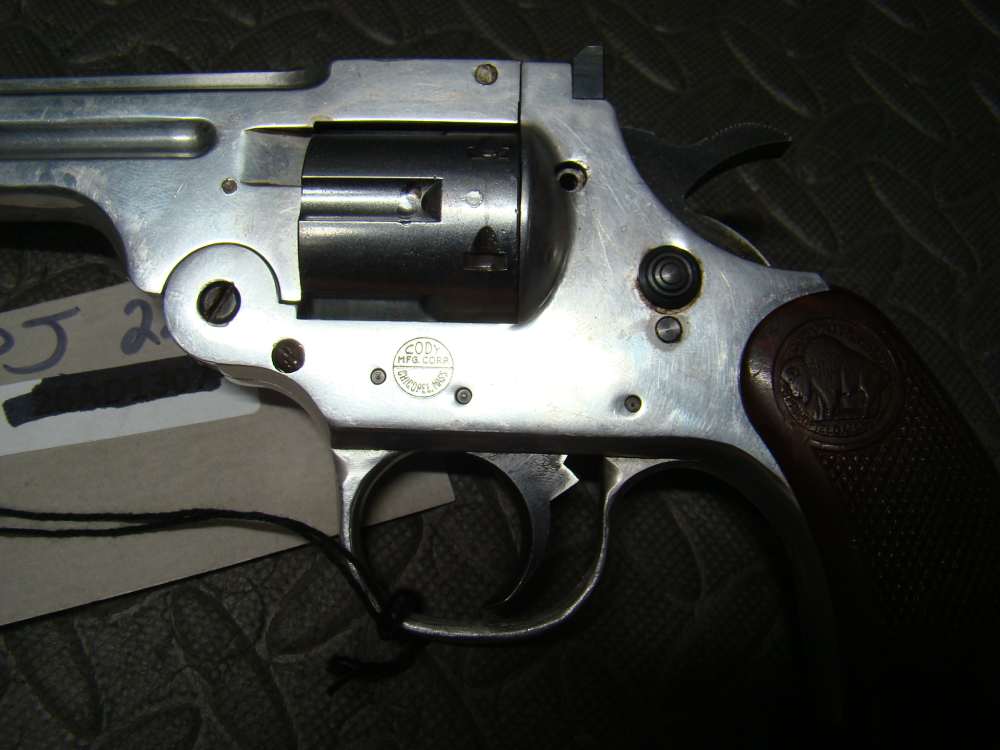 Rare Cody  Thunderbird 22 revolver for parts or repair -img-12