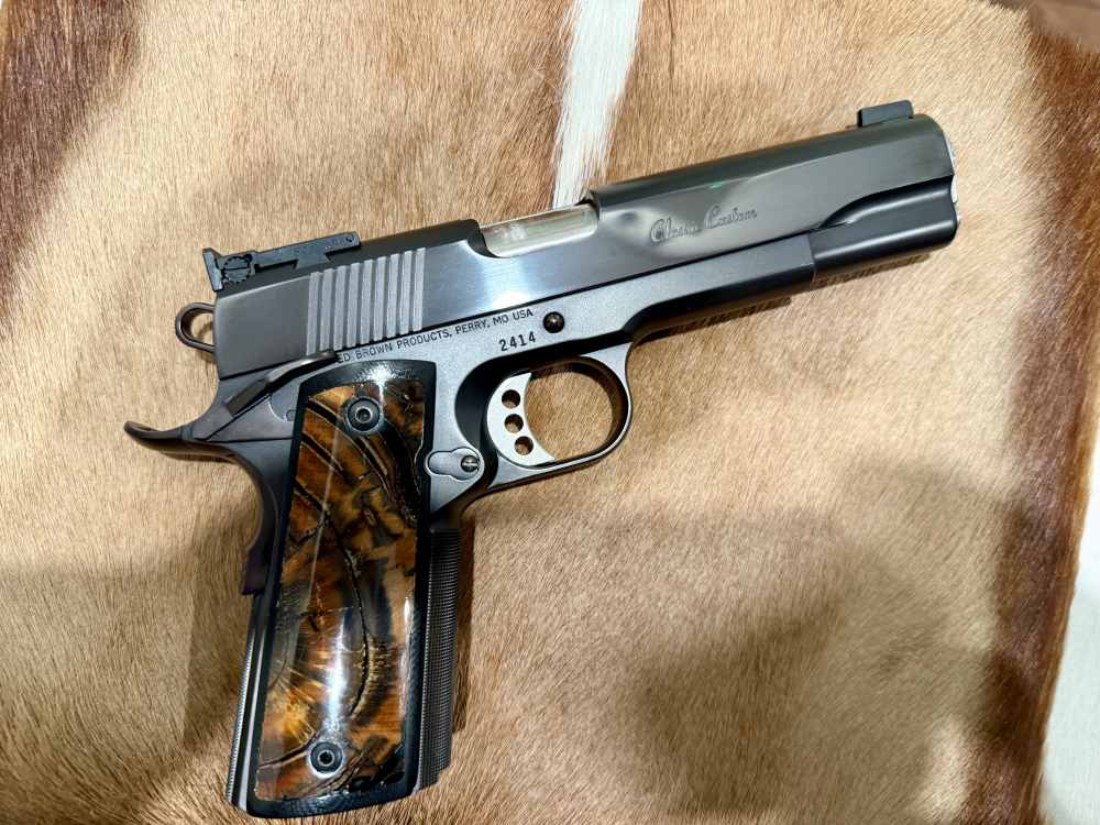   ED BROWN 1911 CLASSIC CUSTOM DISPLAY QUEEN  No longer in production-img-0