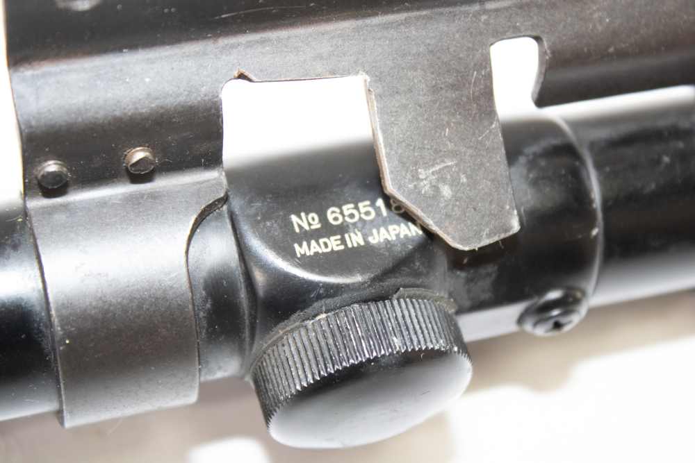 Vintage Monoscope No 4400 2.5x32 Rifle Scope Japan-img-4