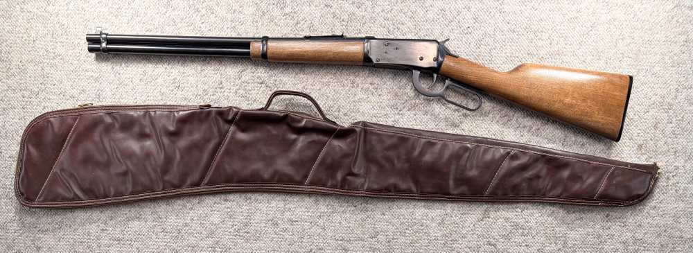 Winchester 94 AE .30-30 Lever Action “Ran Blonde” (Man 1986) w/ Soft Case-img-1