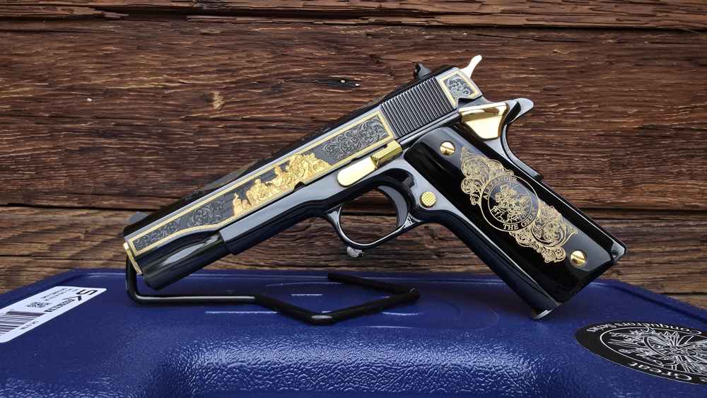 Colt / SK Customs Alexander The Great 1911 Conqueror's 38 Super 5" #48-img-1