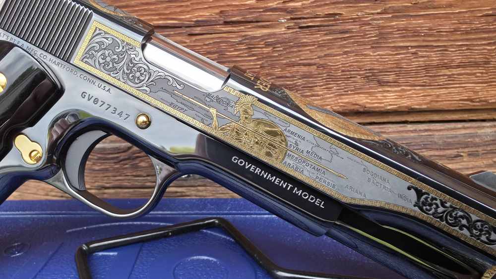 Colt / SK Customs Alexander The Great 1911 Conqueror's 38 Super 5" #48-img-3