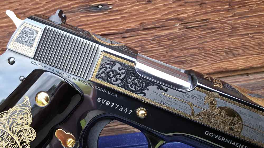 Colt / SK Customs Alexander The Great 1911 Conqueror's 38 Super 5" #48-img-7
