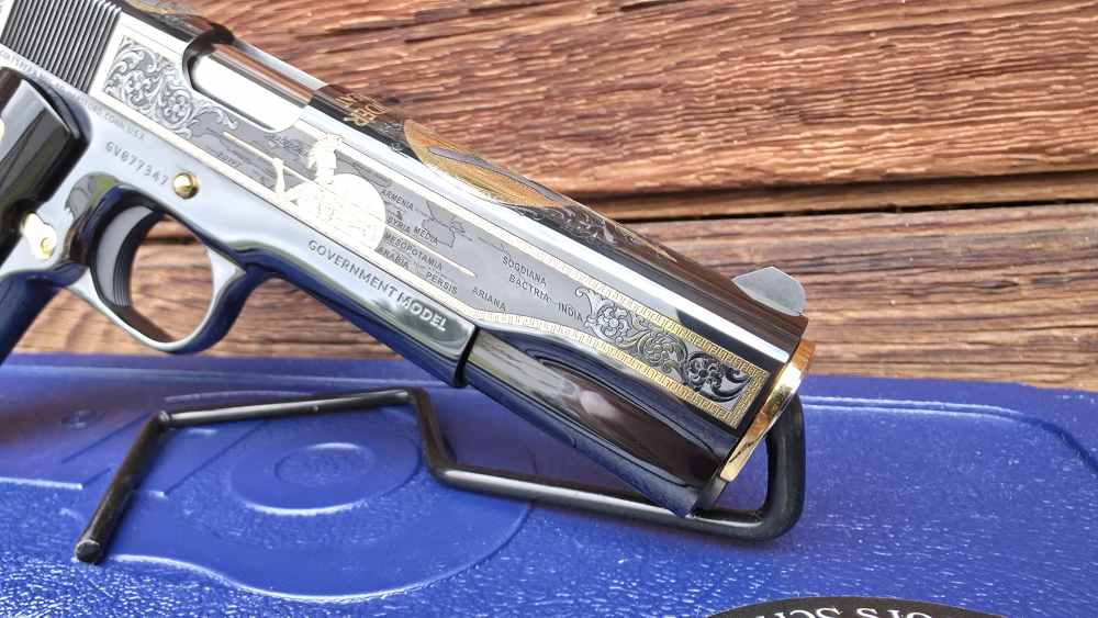 Colt / SK Customs Alexander The Great 1911 Conqueror's 38 Super 5" #48-img-8