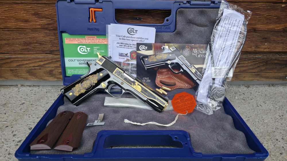 Colt / SK Customs Alexander The Great 1911 Conqueror's 38 Super 5" #48-img-2