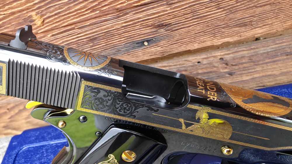 Colt / SK Customs Alexander The Great 1911 Conqueror's 38 Super 5" #48-img-13