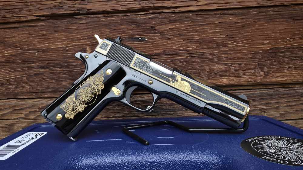 Colt / SK Customs Alexander The Great 1911 Conqueror's 38 Super 5" #48-img-0