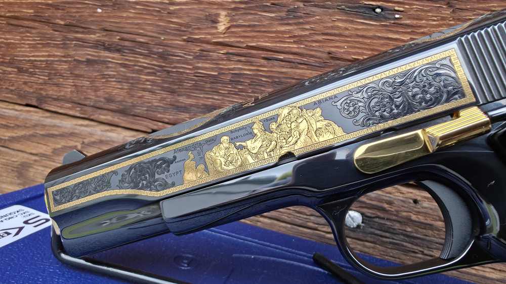 Colt / SK Customs Alexander The Great 1911 Conqueror's 38 Super 5" #48-img-15