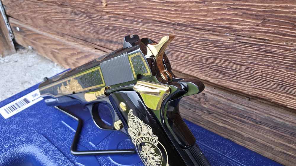 Colt / SK Customs Alexander The Great 1911 Conqueror's 38 Super 5" #48-img-21