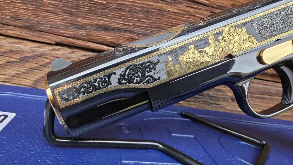 Colt / SK Customs Alexander The Great 1911 Conqueror's 38 Super 5" #48-img-16