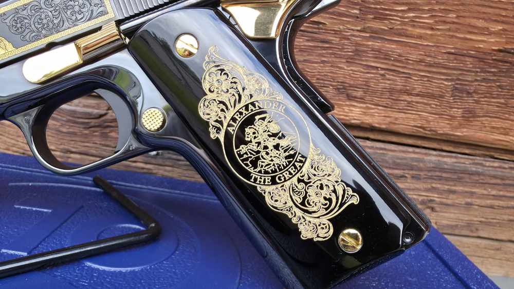 Colt / SK Customs Alexander The Great 1911 Conqueror's 38 Super 5" #48-img-18