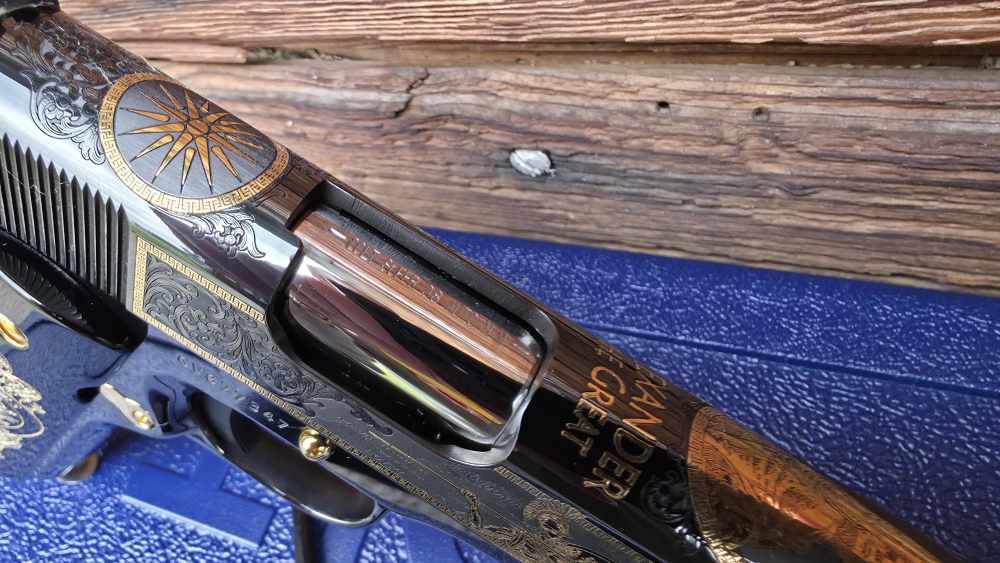 Colt / SK Customs Alexander The Great 1911 Conqueror's 38 Super 5" #48-img-11