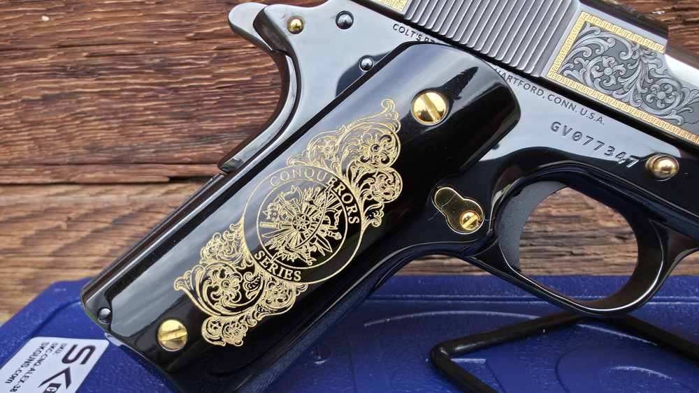 Colt / SK Customs Alexander The Great 1911 Conqueror's 38 Super 5" #48-img-5