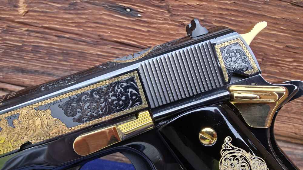 Colt / SK Customs Alexander The Great 1911 Conqueror's 38 Super 5" #48-img-17