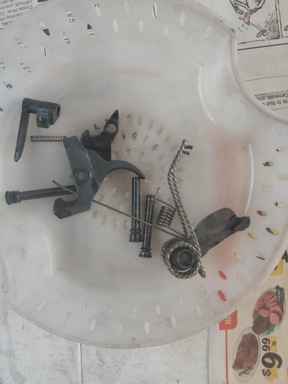  AK-47  Yugoslavian M-64/M-70 FAFCG Complete hammer and trigger assembly-img-1