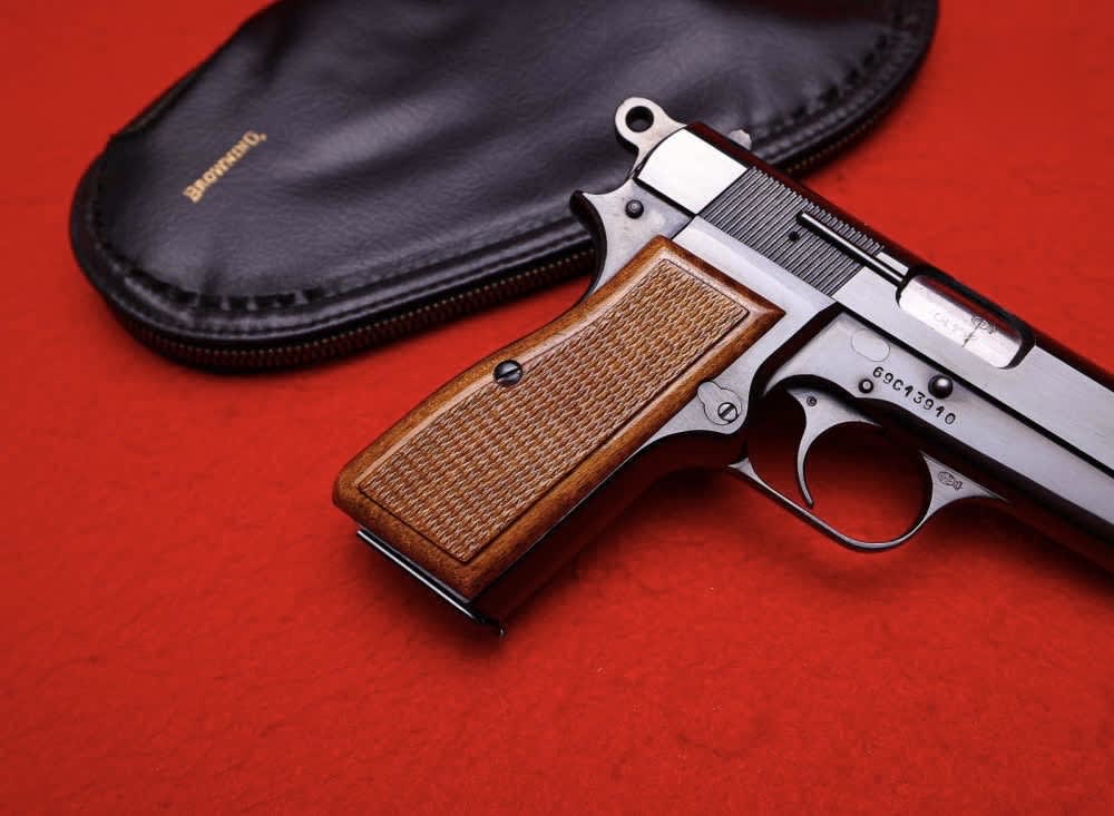 1969 Browning Hi Power 9mm Factory Blue "C" Series - COLLECTOR IN CASE!-img-5