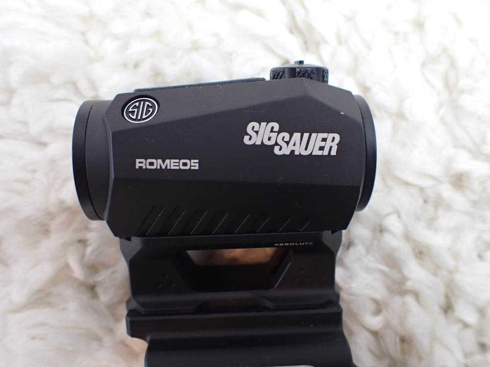 Sig Sauer ROMEO5 Red Dot on AK AKM Saiga Vepr SVD Side Mount-img-1